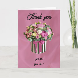 Tarjeta Gracias por el Día del Profesional Administrativo