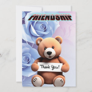 Tarjeta Gracias por la Amistad