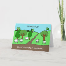 Gracias por las caminatas en bloqueo