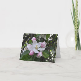 Tarjeta Gracias por las flores de Apple