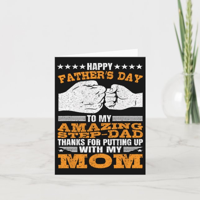 Tarjeta Gracias Por Poner Al Día De Mis Padres. (Anverso)