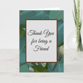 Tarjeta Gracias por ser amigo