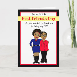 Tarjeta Gracias por ser mi mejor Amigo Purple Card