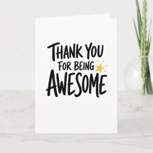 Tarjeta Gracias por ser un empleado increíble