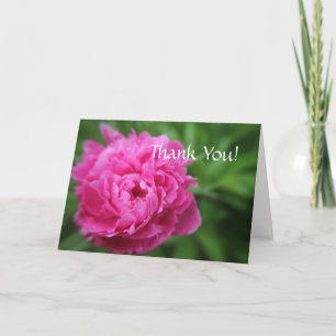 Tarjeta Gracias por ser un lugar brillante - Peony