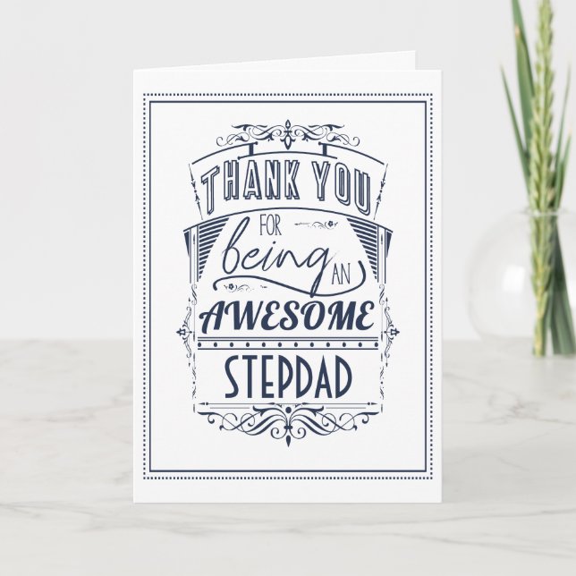 Tarjeta Gracias Por Ser Un Paso Increíble, Papá (Anverso)