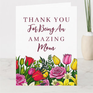 Tarjeta Gracias por ser una mamá increíble