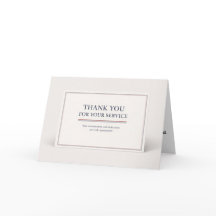 Gracias por su servicio - Militares en activo