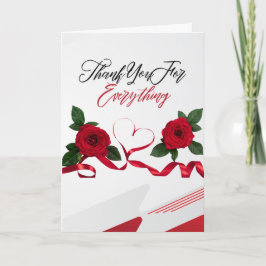 Tarjeta Gracias Por Todo (John 15:12-13)