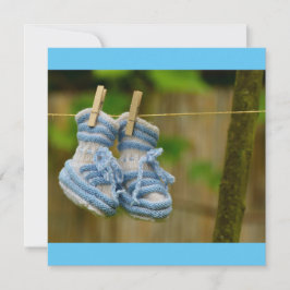 Tarjeta Gracias por venir a mi bebé Showe