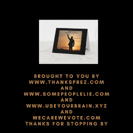 Tarjeta Gracias Presidente Joe Biden