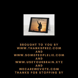 Tarjeta Gracias Presidente Joe Biden