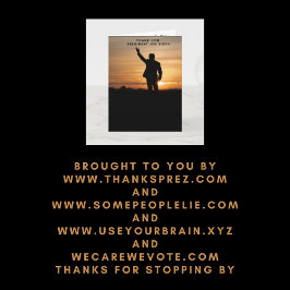 Tarjeta Gracias Presidente Joe Biden