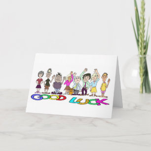 Tarjeta Graciosa Buena Suerte