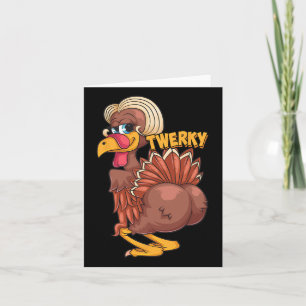 Tarjeta Graciosa danza Twerky con amor twerk bailando grac