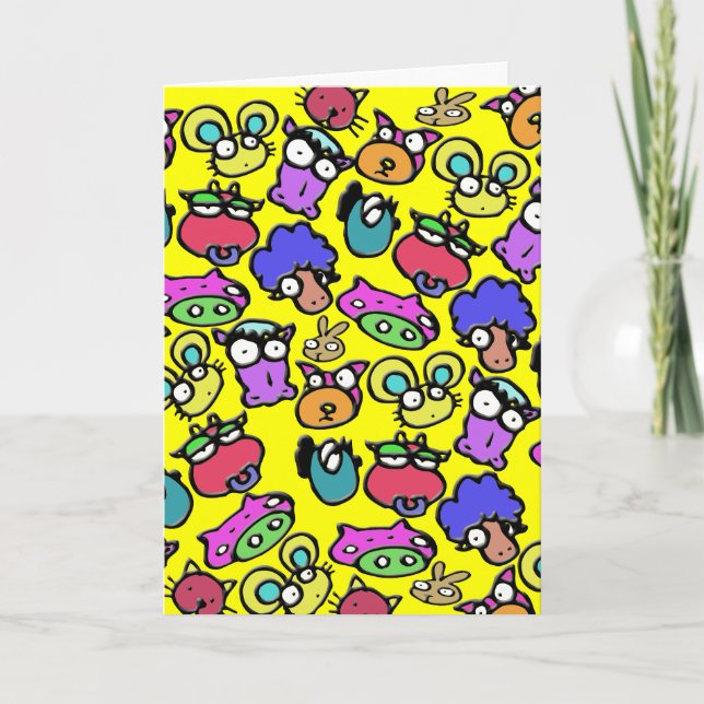 Tarjeta Graciosa despedida de retiro de personalizados de  (Anverso)