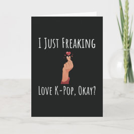 Tarjeta Graciosa Kpop Cards Korean Chica Para Ella