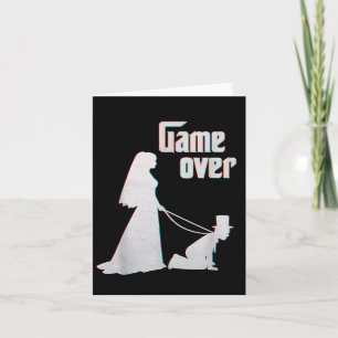 Tarjeta Graciosa novia Groom Boda Bachelette Ga