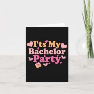 Tarjeta Graciosa novia Groom Boda Bachelor Bachelorette Pa
