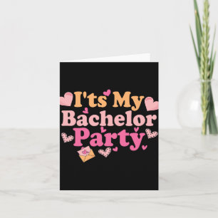 Tarjeta Graciosa novia Groom Boda Bachelor Bachelorette Pa