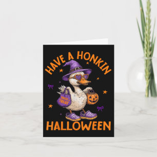 Tarjeta Graciosa Persa De Brujas Que Tengan Un Halloween D