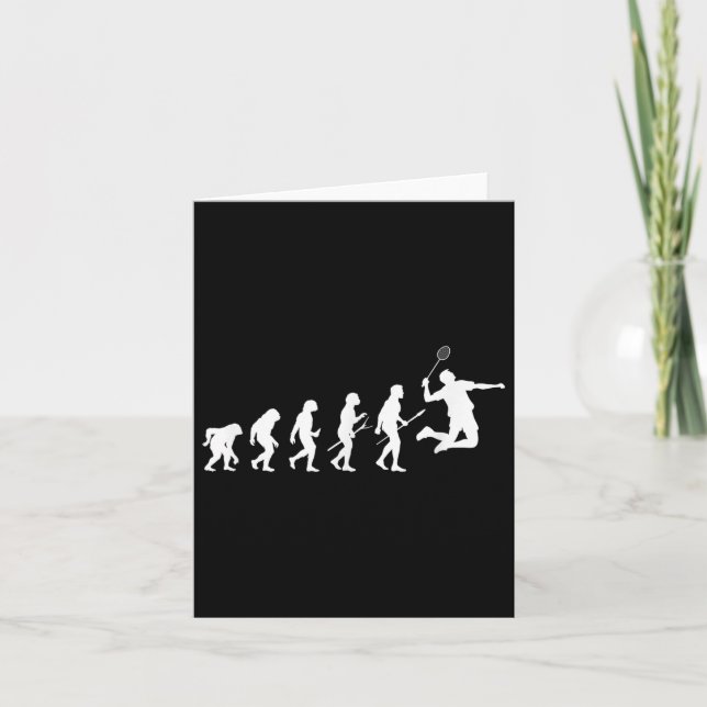 Tarjeta Graciosa teoría de la evolución del jugador Badmin (Anverso)