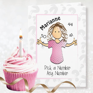 Tarjeta Graciosa y sarcástica Personalizado 50 años
