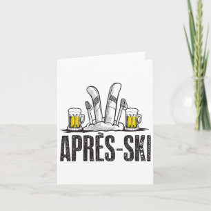 Tarjeta Gracioso Amor Apres Ski Shirt - Great Snow Lovers 
