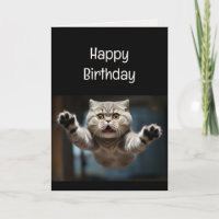 Gracioso animal de cumpleaños de Cat Lover