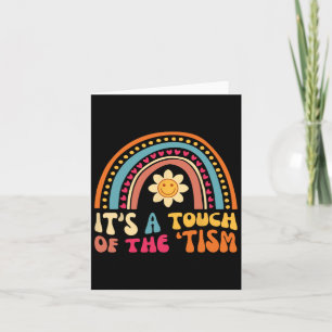Tarjeta Gracioso Autismo Neurodiversidad Cute es un toque