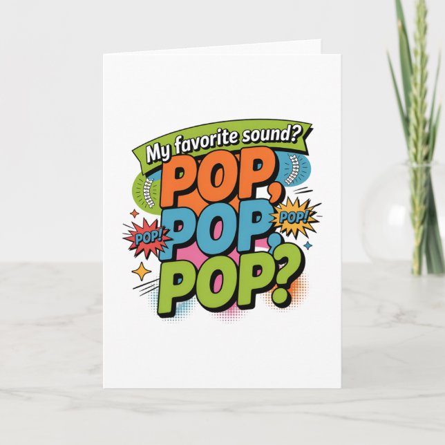 Tarjeta Gracioso Chiropractor Pop Sound Gift (Anverso)