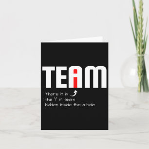 Tarjeta Gracioso Compañero De Equipo Sarcástico Encontré L