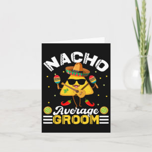 Tarjeta Gracioso crecimiento promedio de Nacho Cinco De Ma