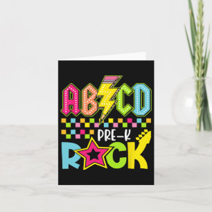 Tarjeta Gracioso De Vuelta A La Escuela Relámpago Bolt Pre