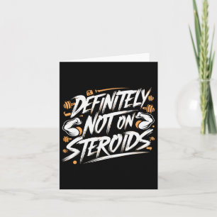 Tarjeta Gracioso Definitivamente No En El Gimnasio De Cons