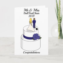 Gracioso Día de Boda Felicitaciones Coche Personal