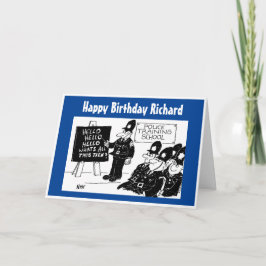 Tarjeta Gracioso día de cumpleaños de la Escuela de Capaci