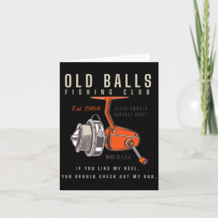 Tarjeta Gracioso Fart De Cumpleaños De Pescador De 1964 Pa