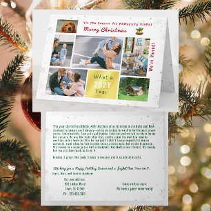 Tarjeta Gracioso gato de perro que hemos mudado a casa nue