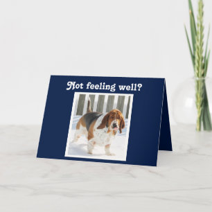 Tarjeta Gracioso Get Well Card con el hongo del conjunto b
