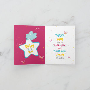 Tarjeta Gracioso Gracioso Sparkly Magly Tooth Fairy Gracia