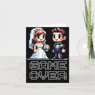 Tarjeta Gracioso Groom Boda de Novia Bacheler Party Retro 