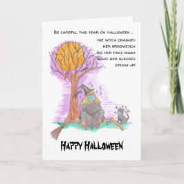 Tarjeta Gracioso Halloween