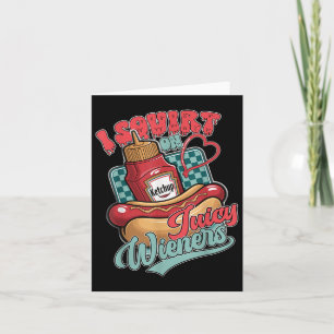 Tarjeta Gracioso humor bruta para adultos Raunchy envenena