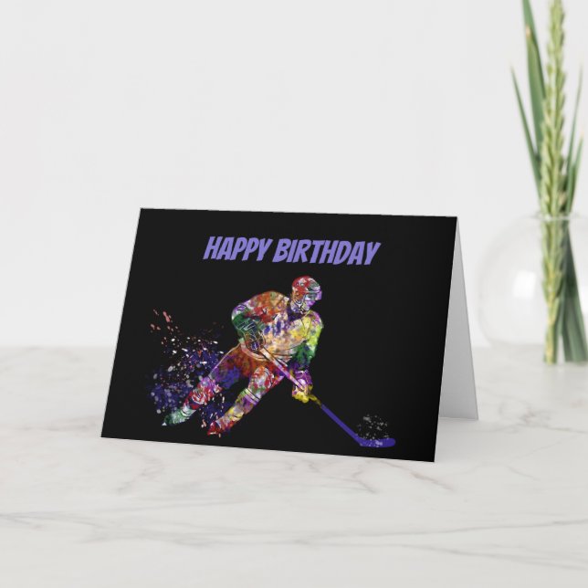 Tarjeta Gracioso juego de cumpleaños eres un viejo jugador (Anverso)