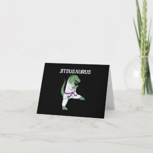 Tarjeta Gracioso Jujitsu, obsequios de T-Rex Jiu Jitsu Bla