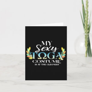 Tarjeta Gracioso Mi Y Toga Costume Mujeres Halloween Costu