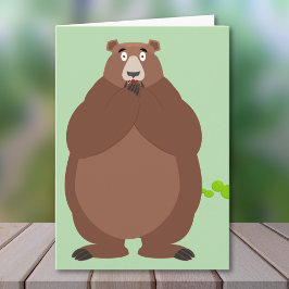 Tarjeta Gracioso para los hombres Fart King Edition