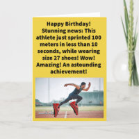 Gracioso Pun No Pequeños Pies Feliz Cumpleaños