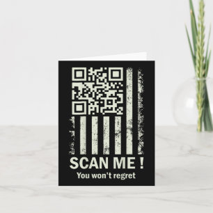 Tarjeta Gracioso Qr Scan Me Trump 45_47 Tee Trump Dancing 